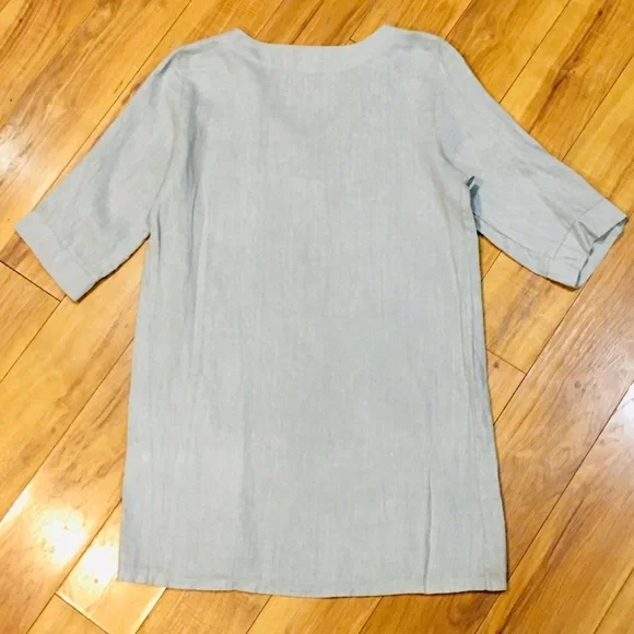 a line denim mini dress Season Of Fun Denim Collared A-Line Mini Dress